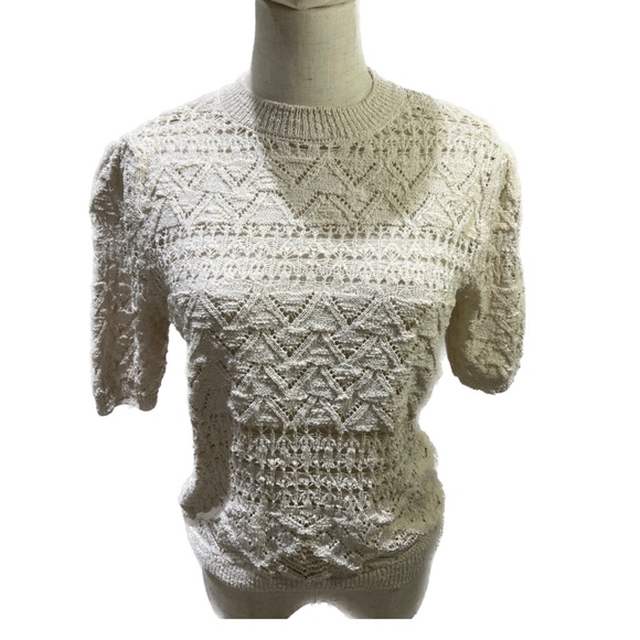 Zara knitted top. Brand new with tags. Size Medium - Picture 3 of 6